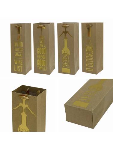 PACK OF 8 BAGS MODEL WINE 3