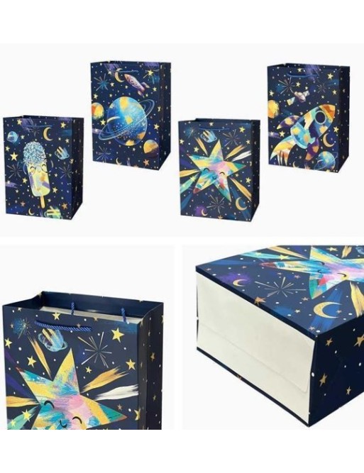 PACKUNG MIT 8 GROSSEN TASCHEN MODEL SPACE