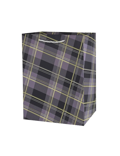 PACK DE 8 BOLSAS PEQUEÑAS MODELO CUADRO ESCOCIA