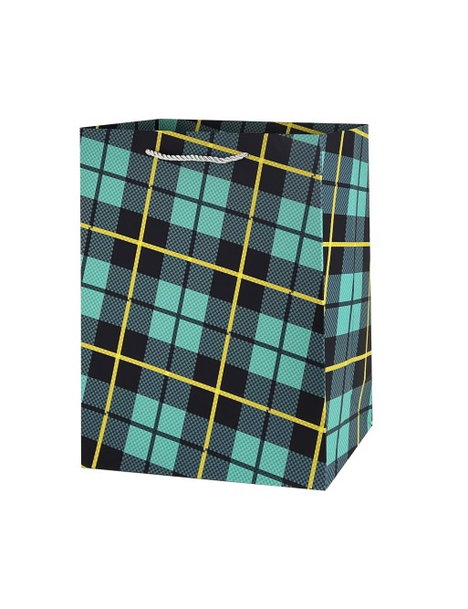 PAQUET DE 8 PETITS SACS MODÈLE À CARREAUX ÉCOSSAIS PAQUET DE 8 PETITS SACS MODÈLE À CARREAUX ÉCOSSAIS