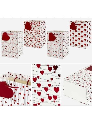 PACK DE 8 BOLSAS MEDIANAS MODELO AMOR