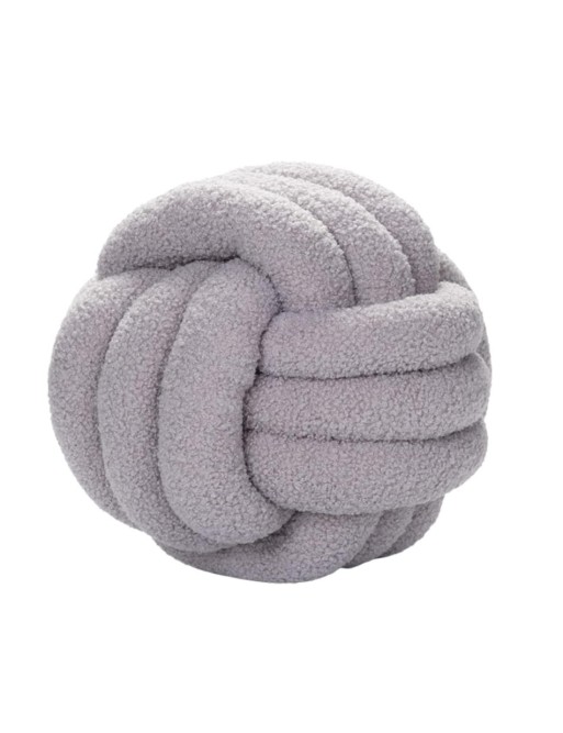 COJIN TEXTIL MODELO NUDOS VIOLETA DE 20 CM