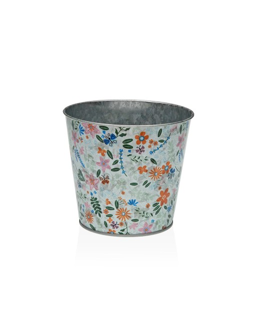 FLOWER ROSE METALLIC FLOWER POT MODEL 11.3 CM