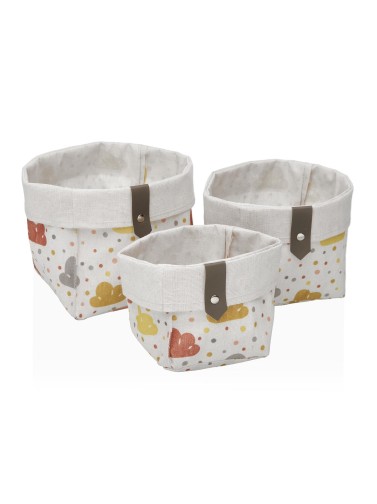 SET OF 3 SQUARE BASKETS MODEL MAGIC CLOUD