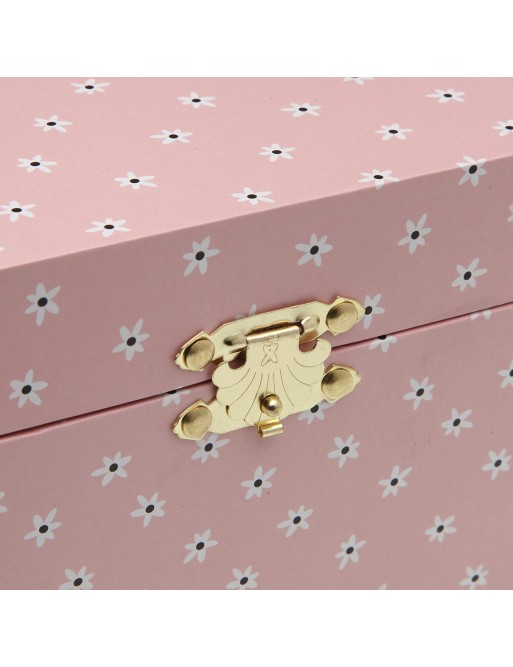 SCHMUCKSCHATULLE MIT BALLERINA UND SPIEGELMODELL BLUMEN SCHMUCKSCHATULLE MIT BALLERINA UND SPIEGELMODELL BLUMEN