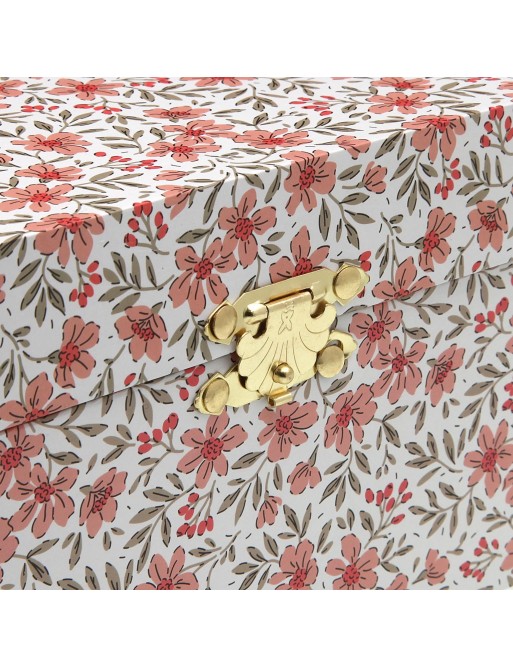 SCHMUCKSCHATULLE MIT BALLERINA UND SPIEGEL MODELL ROSEN