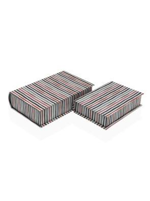 SET OF 2 BOOKS FOR STORAGE MODEL LIGNE