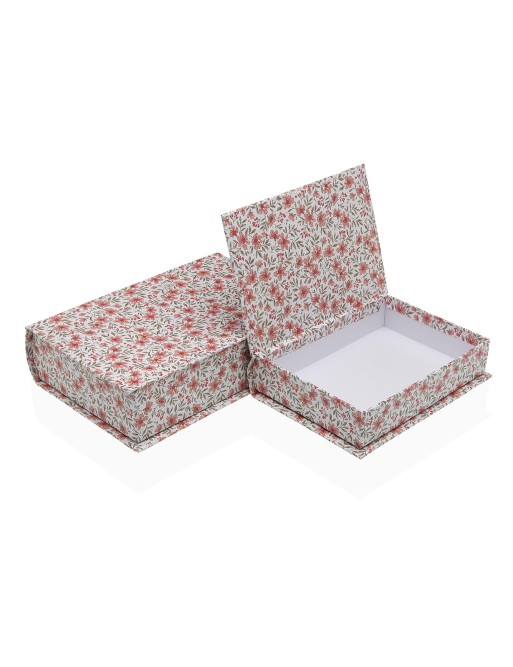 SET DE 2 LIBROS PARA ALMACENAR MODELO ROSES