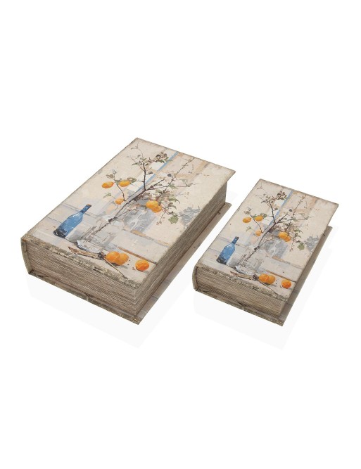 SET MIT 2 AUFBEWAHRUNGSBÜCHERN MODELL LAGER