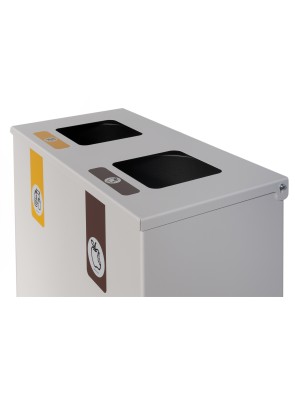 2 Bac de recyclage des déchets métalliques