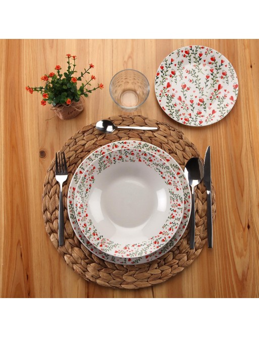 TABLEWARE WITH 18 PIECES LOVE MODEL