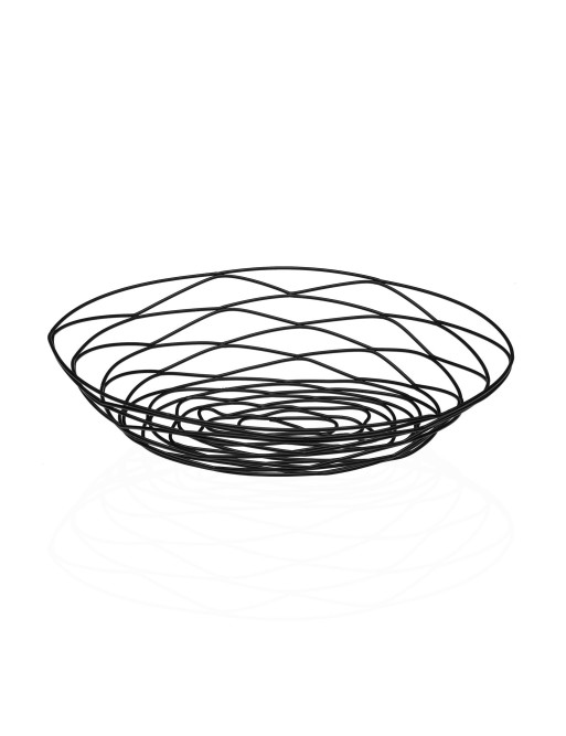 BLACK KITCHEN FRUIT BOWL OVAL MODEL