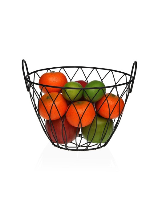 FRUTERO COLOR NEGRO MODELO OVAL XL