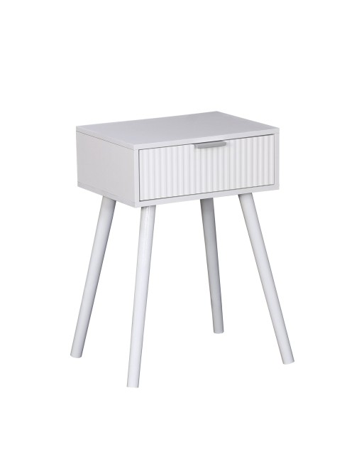 TABLE DE CHEVET MODÈLE NOLAN BLANCHE