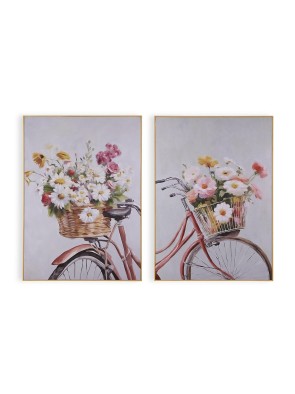 ASSORTMENT OF TWO BICYCLE MODEL FRAMES