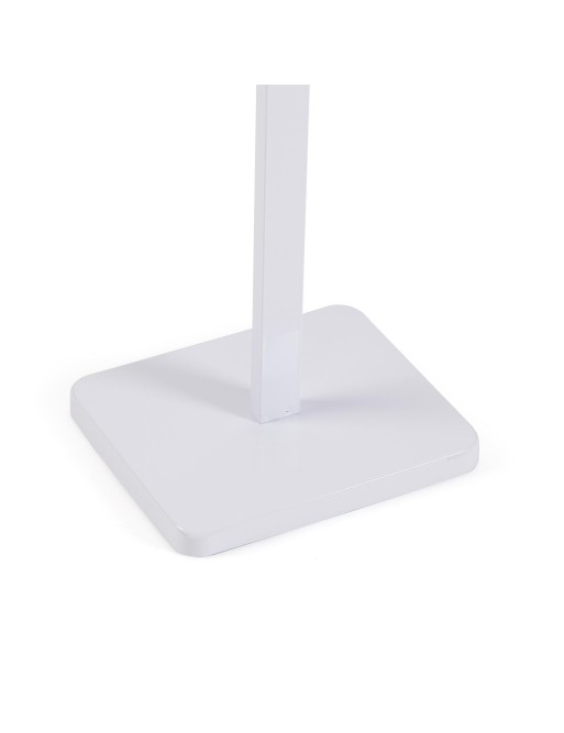 PORTE-MANTEAU SUR PIED BLANC OU PORTE-MANTEAU AVEC PLATEAU MODÈLE CHROME ET BLANC