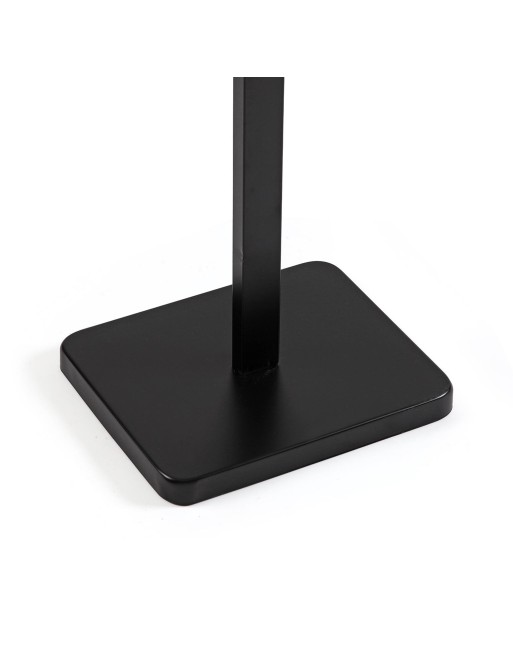 WHITE FREE-STANDING COAT RACK WITH TRAY MODEL CHROME AND BLACK