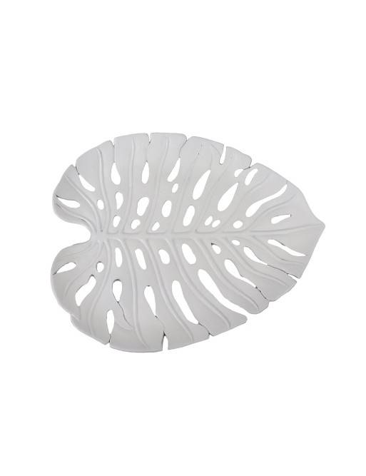 WHITE LEAF MODEL CENTERPIECE