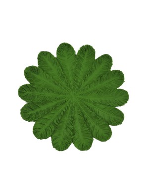 ROUND GREEN FLOWER MODEL CENTERPIECE