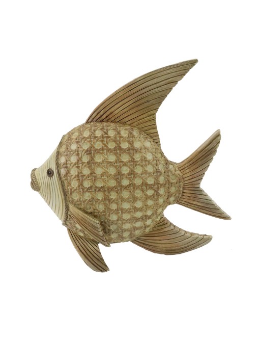 FIGURA DECORATIVA MODELO PEZ MARINO DE RESINA