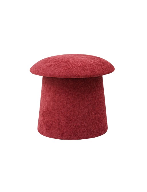 PUFF CON ALMACENAMIENTO MODELO SETA ROJA