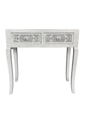 CONSOLA CON 2 CAJONES MODELO ROST