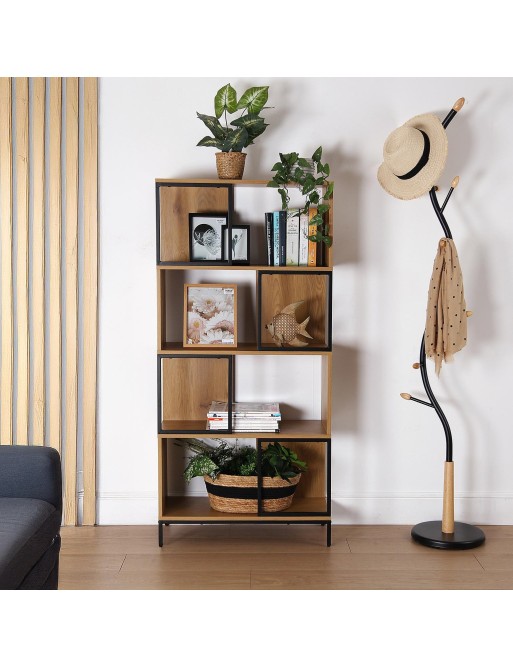 SHELF WITH 4 SHELVES MODEL STEVE 146.5CM