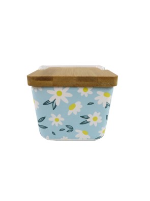 SALERO PEQUEÑO CON TAPA DE BAMBÚ MODELO AZURA