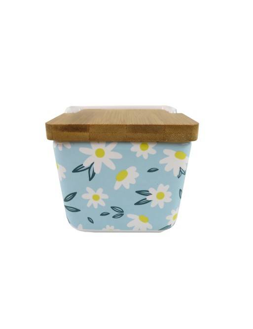 AZURA MODEL SMALL SALT SHAKER WITH BAMBOO LID AZURA MODEL SMALL SALT SHAKER WITH BAMBOO LID