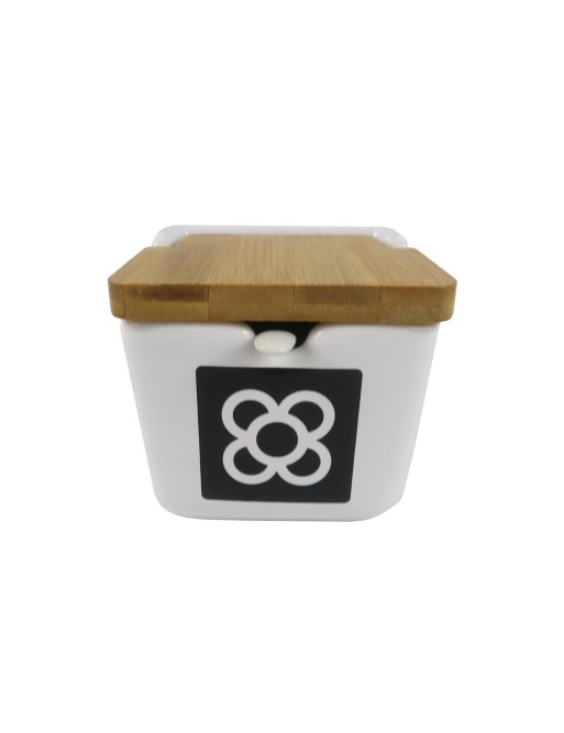 SUGAR BOWL WITH BAMBOO LID MOSAIC MODEL BARCELONA