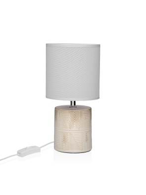 LAMPE DE TABLE MODÈLE AMALIA BLANC