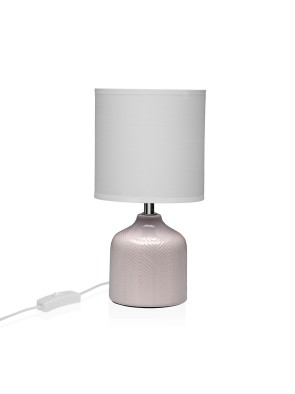 LAMPE DE TABLE BLANCHE MODÈLE ELSA