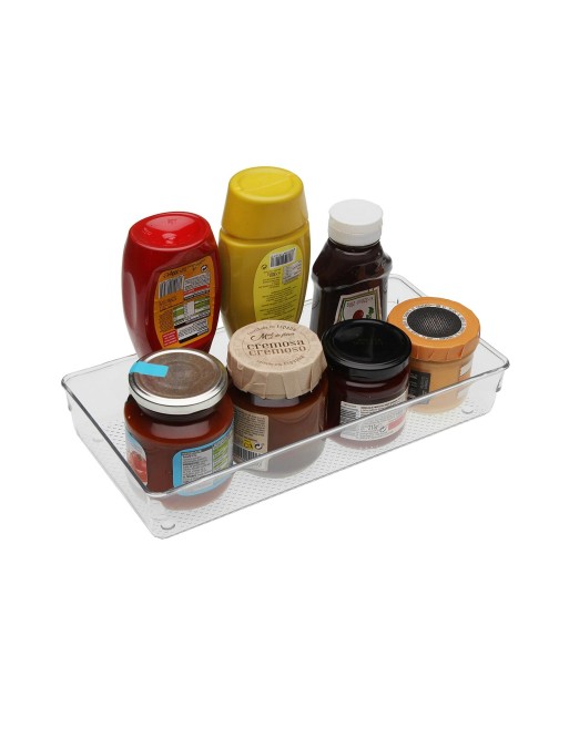 LÄNGLICHES KÜHLSCHRANK-ORGANIZER-SCHUBLADENMODELL