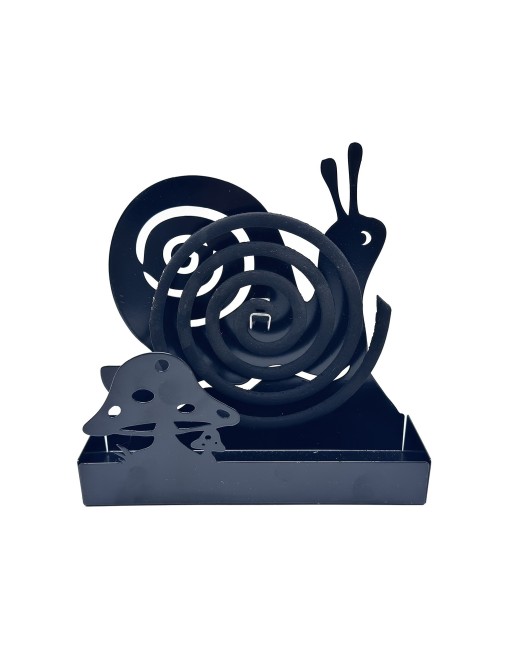 SUPPORT FOR MOSQUITO COIL MODEL SNAIL BLACK SUPPORT FOR MOSQUITO COIL MODEL SNAIL BLACK