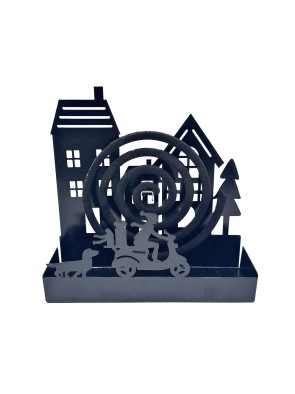 ANTI-MOSQUITO COIL HOLDER MODEL CASA NEGRA