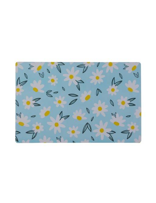 INDIVIDUAL TABLECLOTH OR PLACEMAT MODEL DAISY BLUE INDIVIDUAL TABLECLOTH OR PLACEMAT MODEL DAISY BLUE