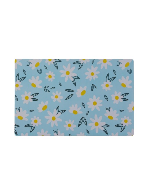 INDIVIDUELLE TISCHDECKE ODER TISCHSET MODELL DAISY BLUE