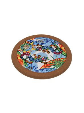 SALAMANDER MODEL ROUND PLACEMAT OR SINGLE TABLECLOTH