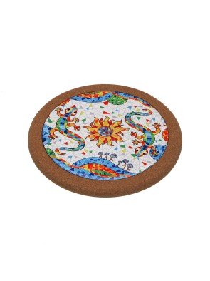 SALAMANDERS MODEL ROUND PLACEMAT