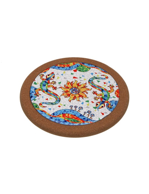 SALAMANDERS MODEL ROUND PLACEMAT