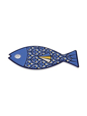 CERAMIC PLACEMAT MODEL BLUE FISH