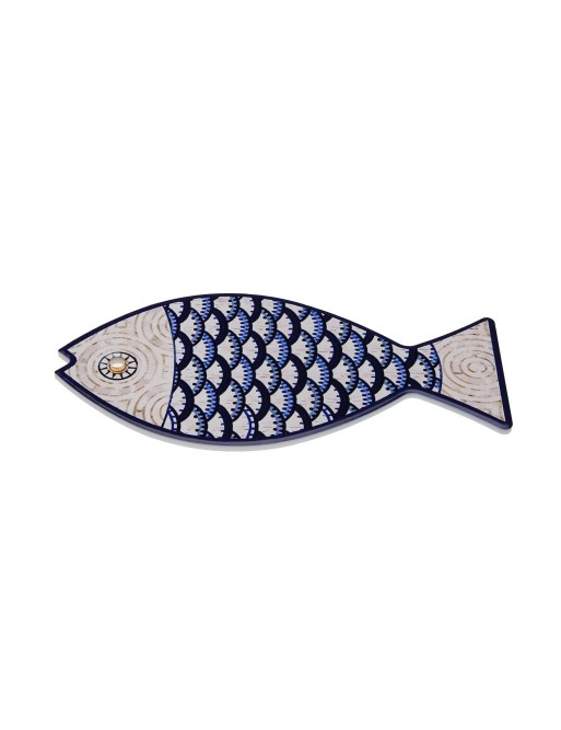 GREY/BLUE FISH MODEL PLACEMAT GREY/BLUE FISH MODEL PLACEMAT