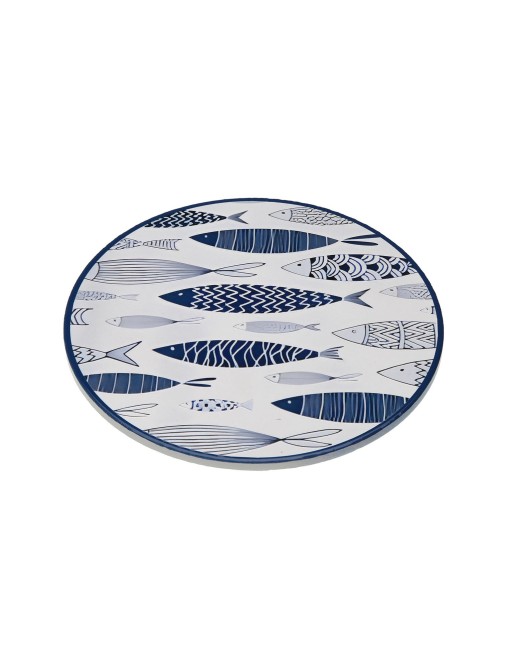 DARK BLUE FISH MODEL PLACEMAT DARK BLUE FISH MODEL PLACEMAT