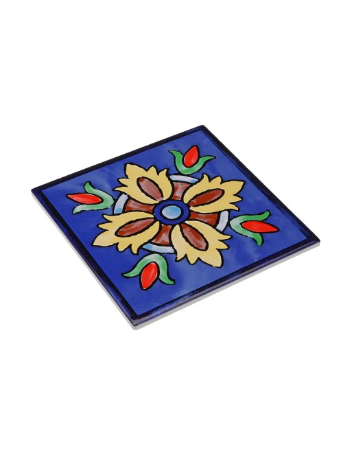 SQUARE PLACEMAT MODEL BLUE TILE