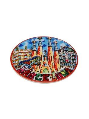 SET DE TABLE ROND MODÈLE BARCELONA