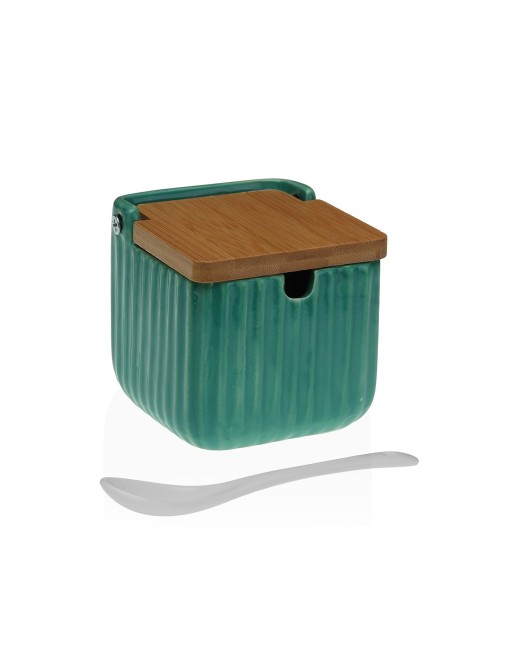 SUCRIER RAYÉ VERT TURQUOISE