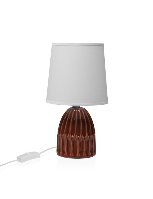 LAMPE DE TABLE COULEUR TERRE MODÈLE MONTE ETNA