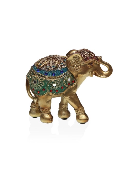 DECORATIVE FIGURE ELEPHANT MODEL 14 CM. DECORATIVE FIGURE ELEPHANT MODEL 14 CM.