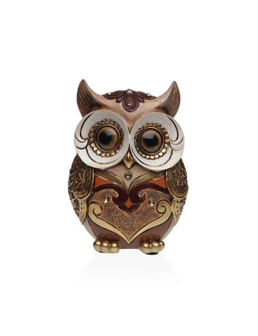 FIGURINE DÉCORATIVE HIBOU MODÈLE DE 18 CM.