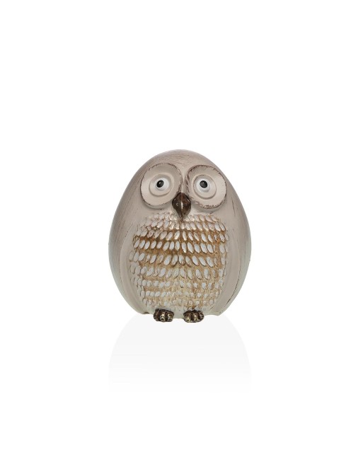 DECORATIVE FIGURE OWL MODEL RESIN OF 9.5 CM.